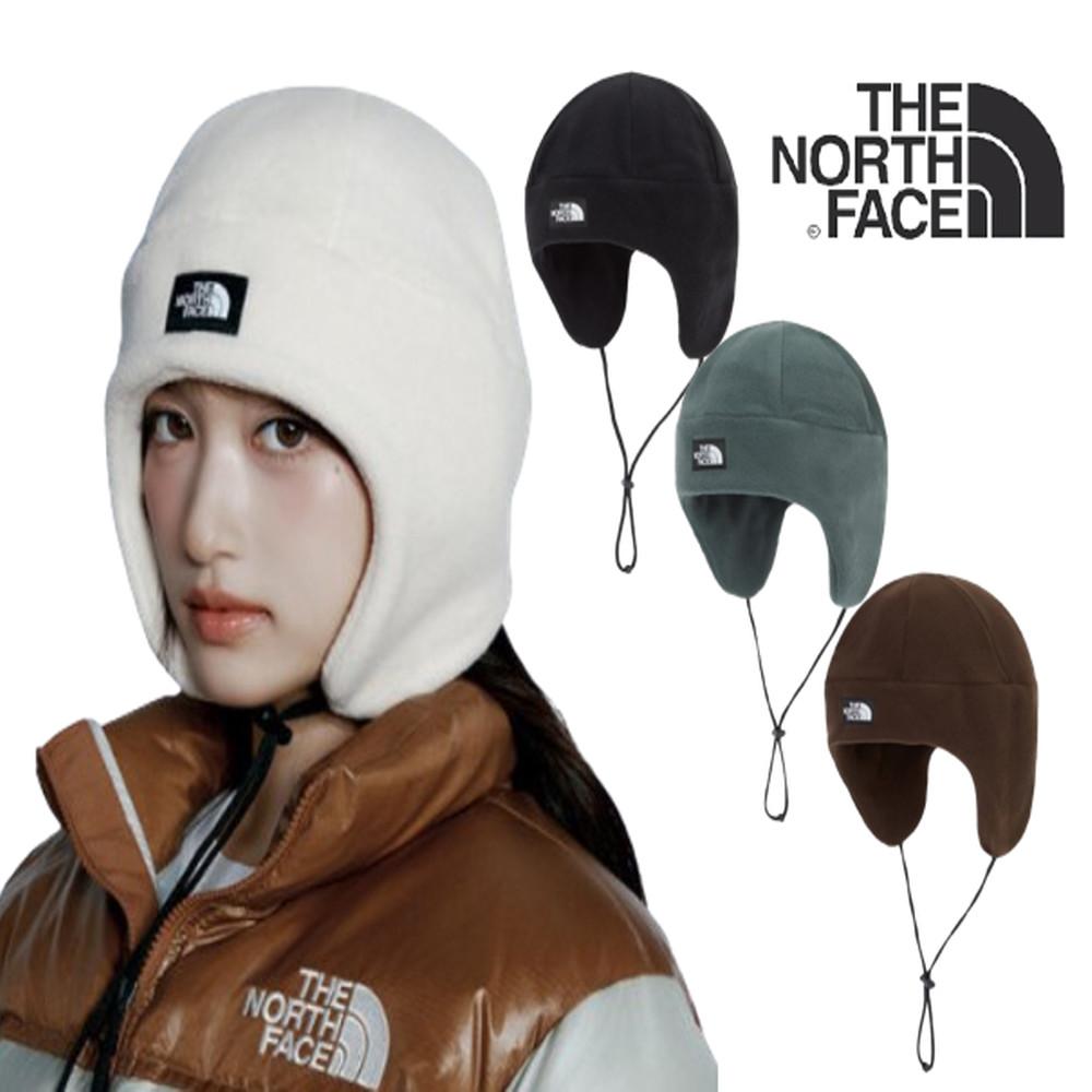 노스페이스 방한모자 군밤모자 겨울 귀달이 남성 여성 플리스 이어머프 비니 NE3BQ53