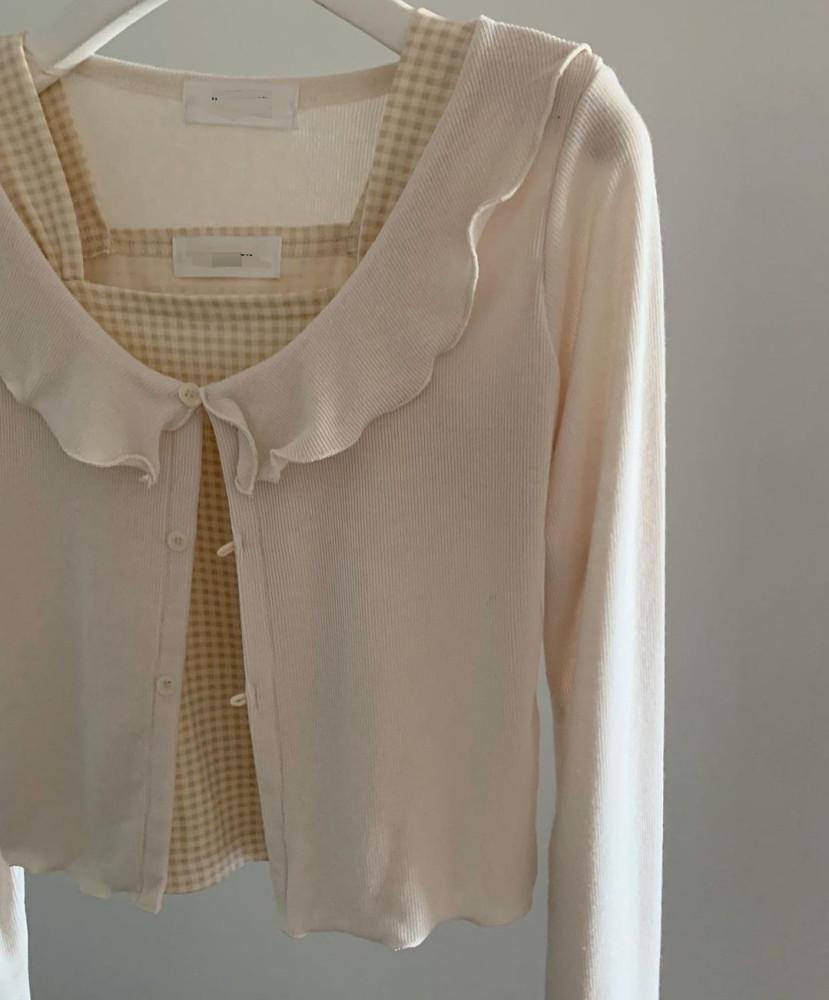 쿠폰 베이비 가디건 (2color) 라디망쉬