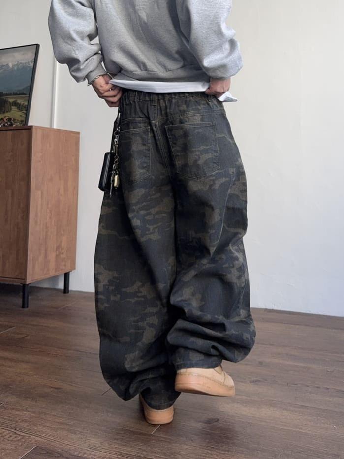 [12월 HOT🔥] 카모 네츄럴 벌룬 팬츠