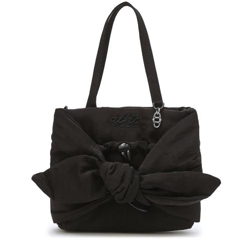 [RUBAN] 블랙 리본 토트백 MINI AAWA4F913BK