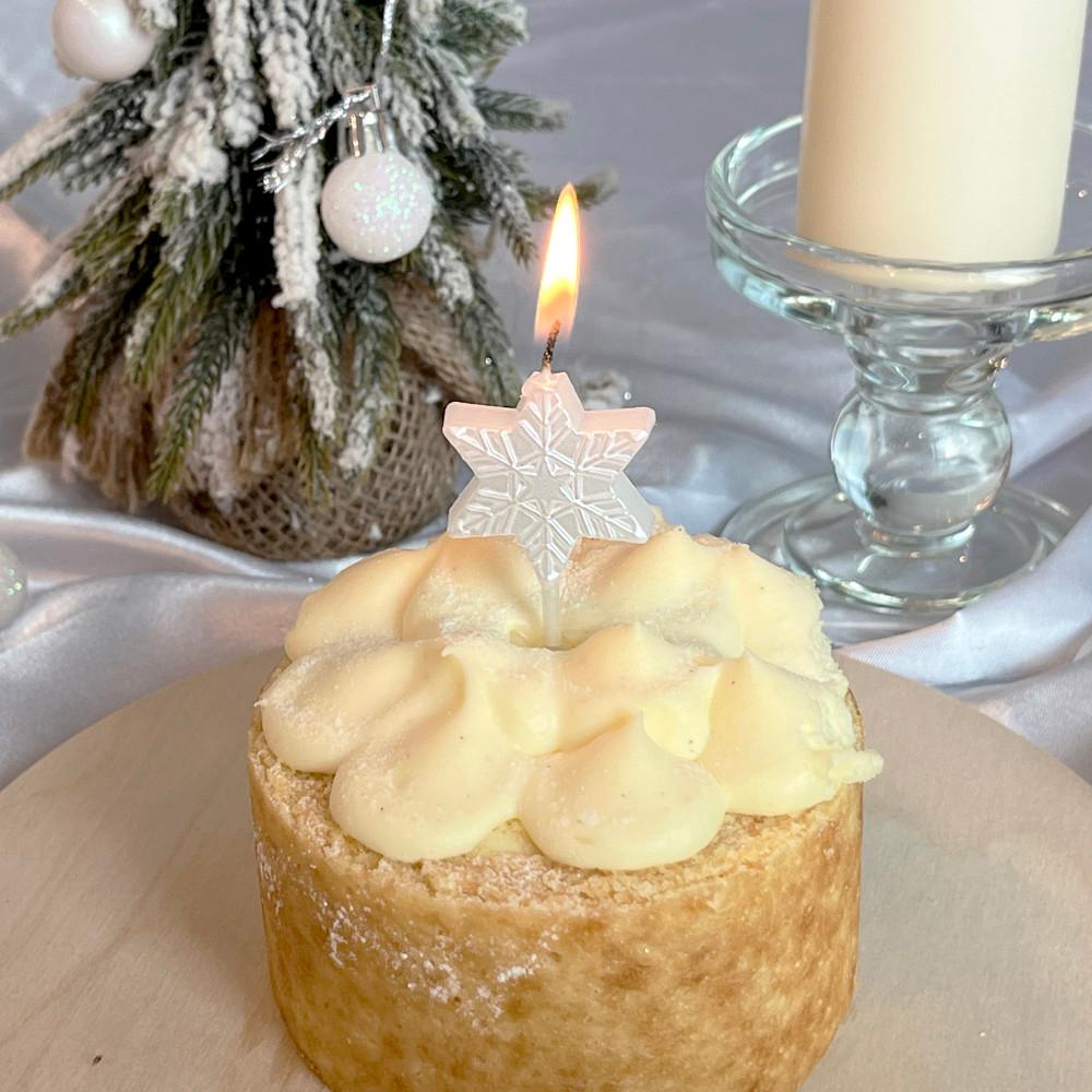 미니 스타 케이크초 별모양초 눈꽃