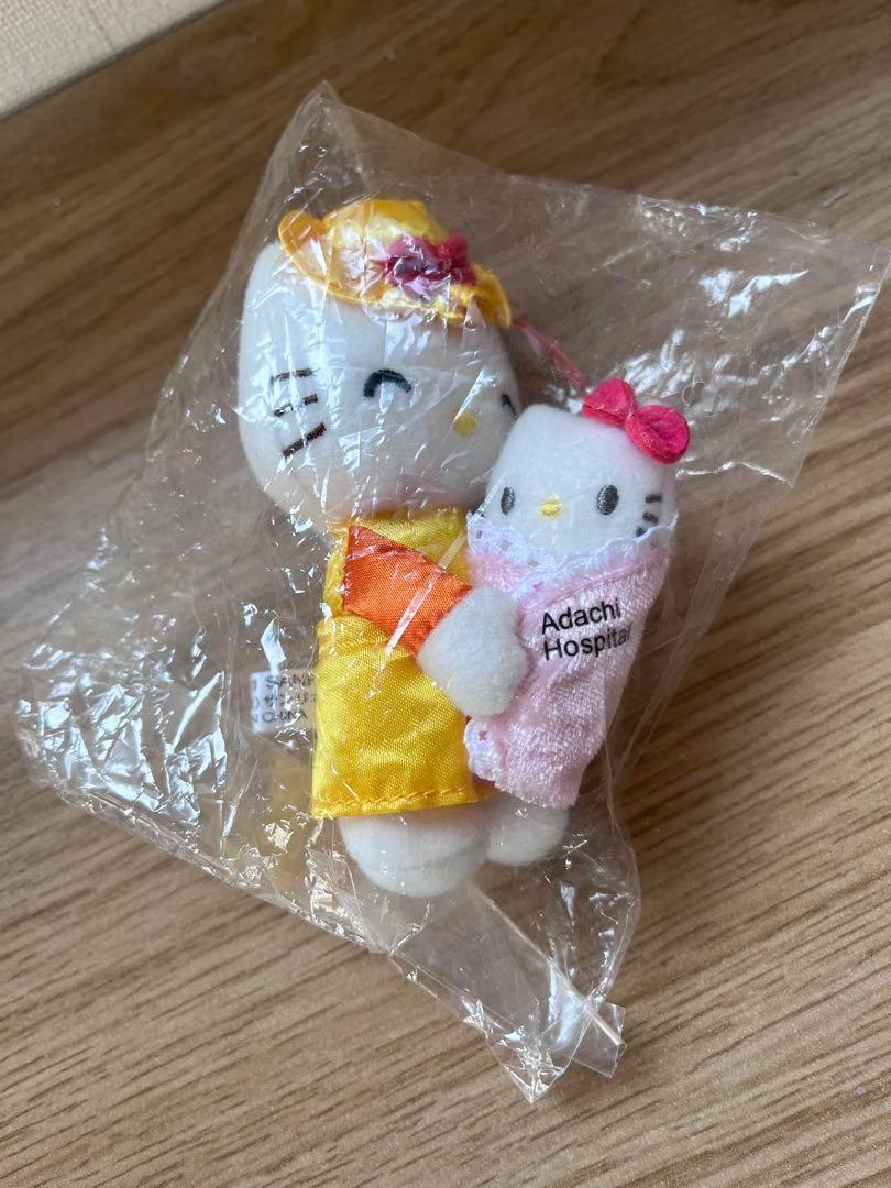 足立病院 希少キティちゃん キーホルダー マスコット ぬいぐるみ