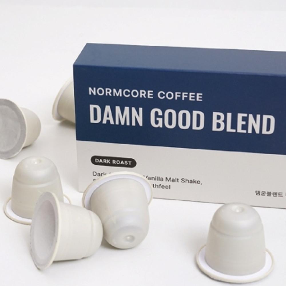 호주 놈코어커피 댐 굿 블렌드 캡슐커피 5.3g x 10ea