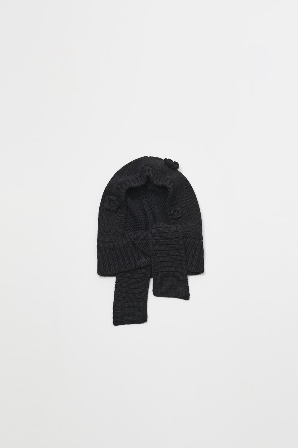 APPLIQUE BALACLAVA MUFFLER