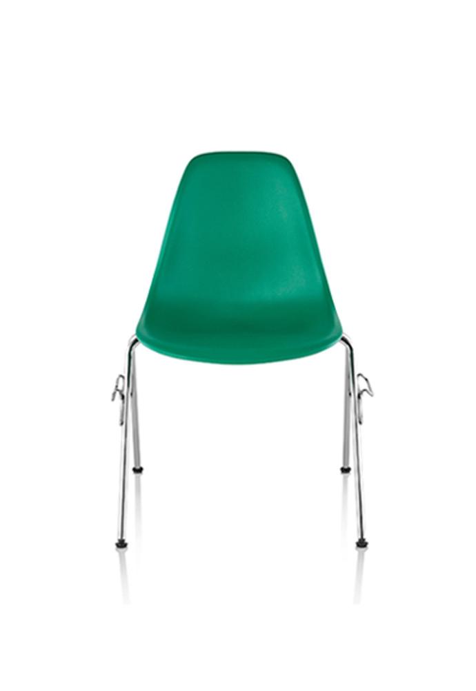 허먼밀러 임스 몰디드 플라스틱 사이드 체어, 스태킹베이스, DSS [5년보증]