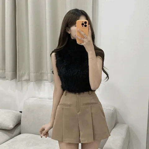 [핀턱/핏존예] fw 신상 핀턱 숏 팬츠 반바지