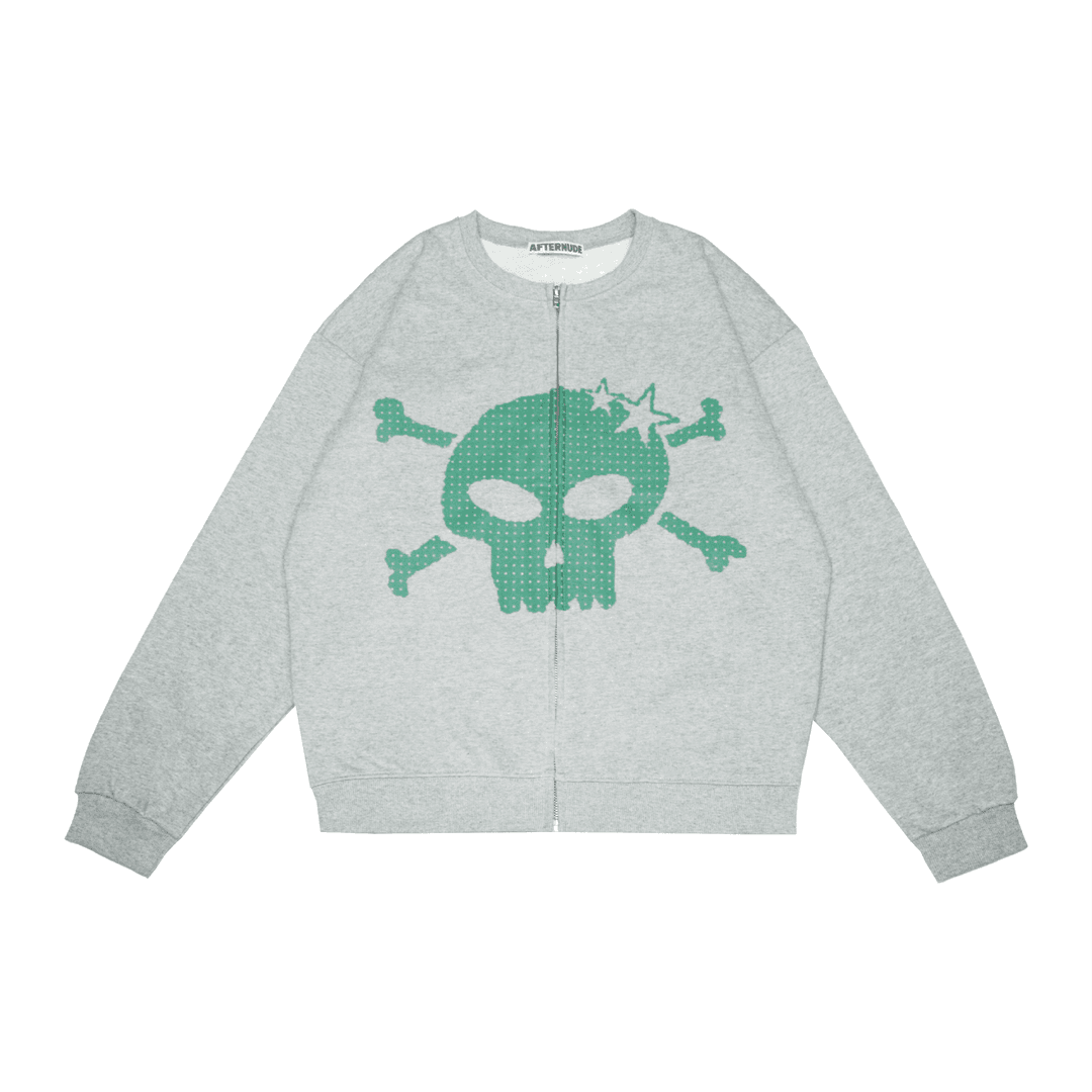 AFTER SKULL JUMPER (GREY)