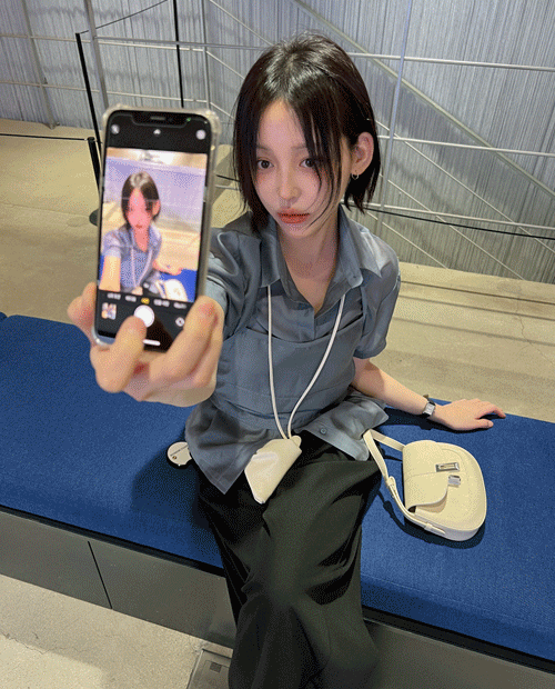 위드니노 Set * 로망스 시스루 블라우스 ( 2color ) ★입고지연