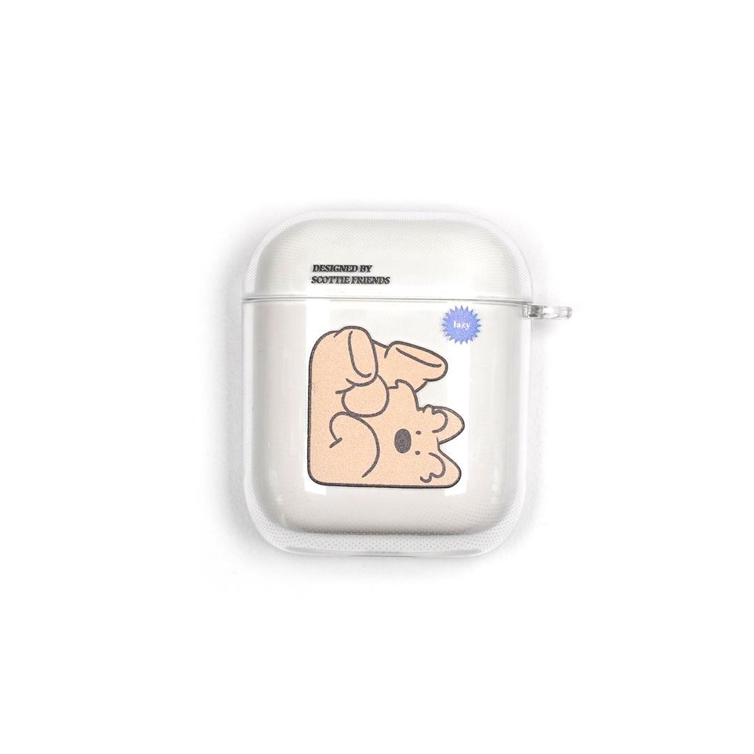 LAZY 투명 에어팟케이스