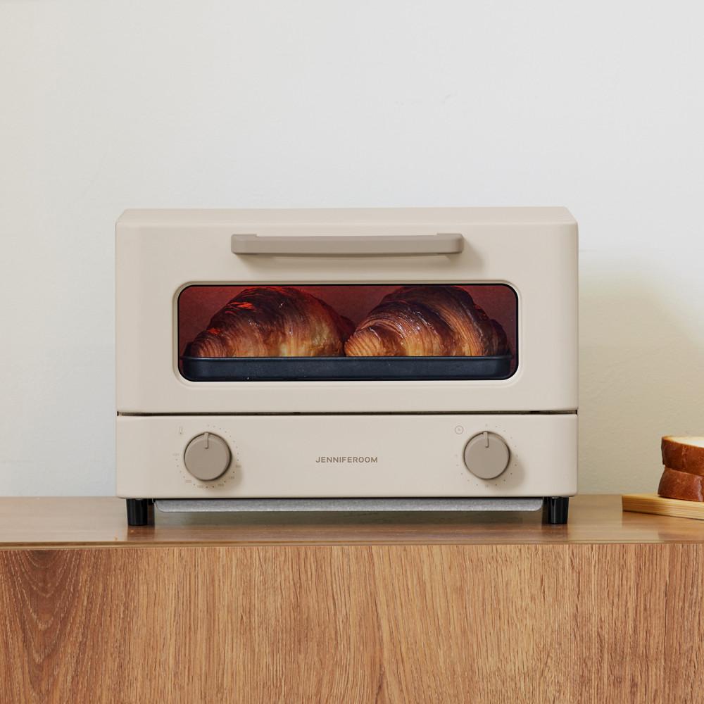 제니퍼룸 미니 오븐 토스터 오트밀