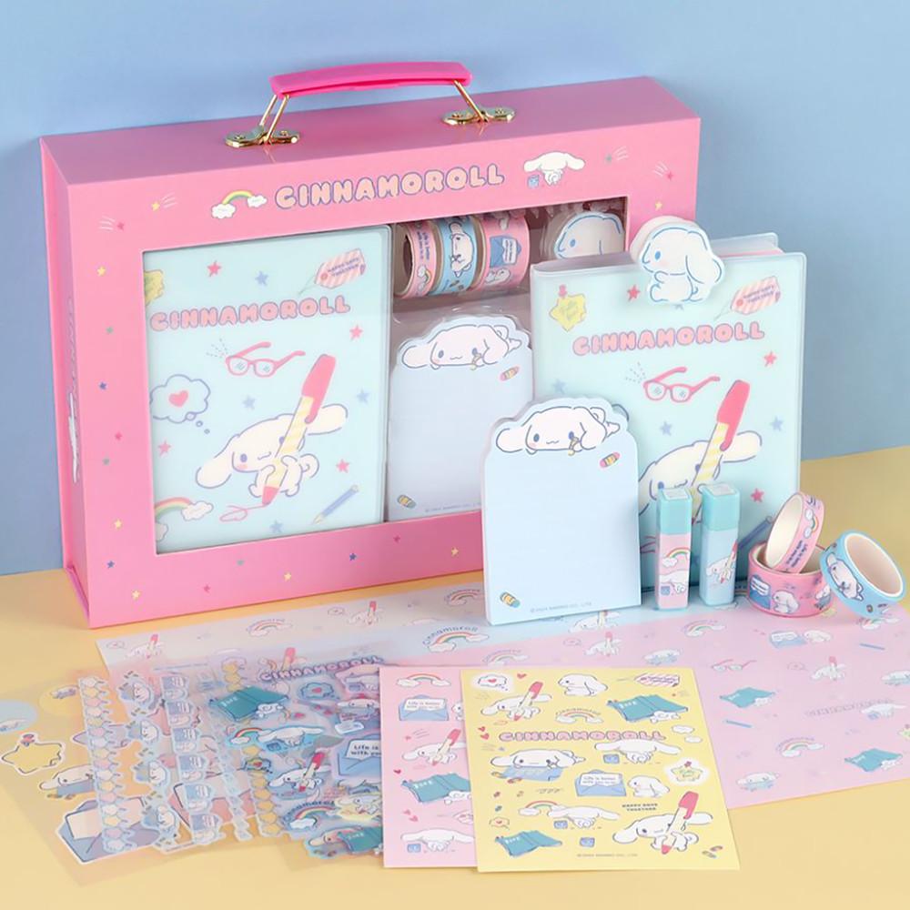 산리오 큐트 빅 내꾸야 다꾸백 시나모롤 다이어리 꾸미기 세트 2종