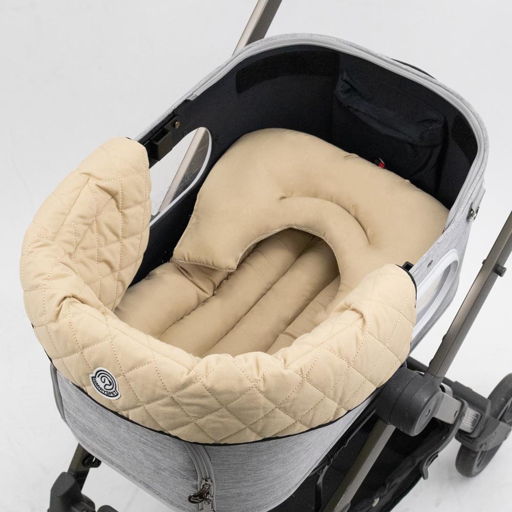 라이너+컴포터+볼스터 3종세트 - 쁠리에 샌드 베이지