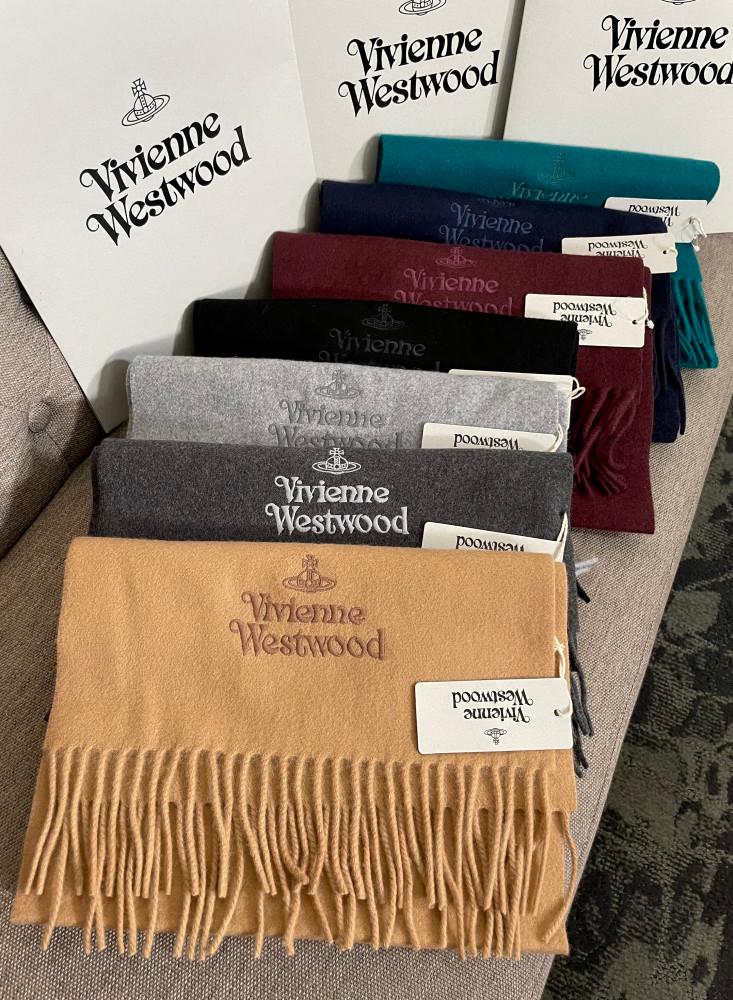 비비안웨스트우드 VW 로고 울 머플러(12컬러) / Vivienne Westwood muffler