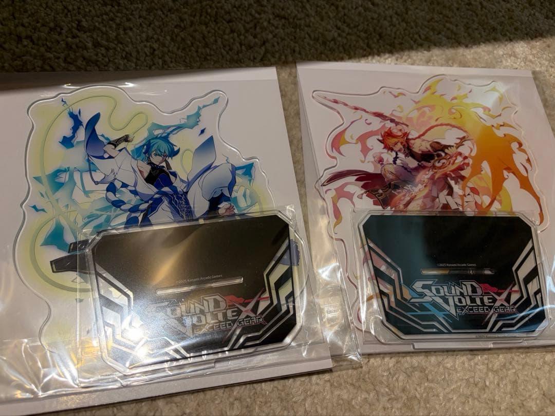 SOUND VOLTEX くじ BIG アクリルスタンド 嬬武器 烈風刀 雷刀