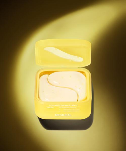 [리뉴얼 아이패치] 비타민씨 콜라겐 캡슐 아이 패치 60매 (미백잡티)