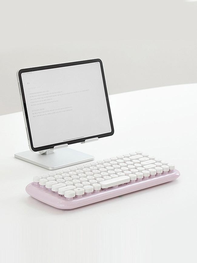 레트로 팝 미니 블루투스 키보드(PURPLE) BTK-03(PURPLE)