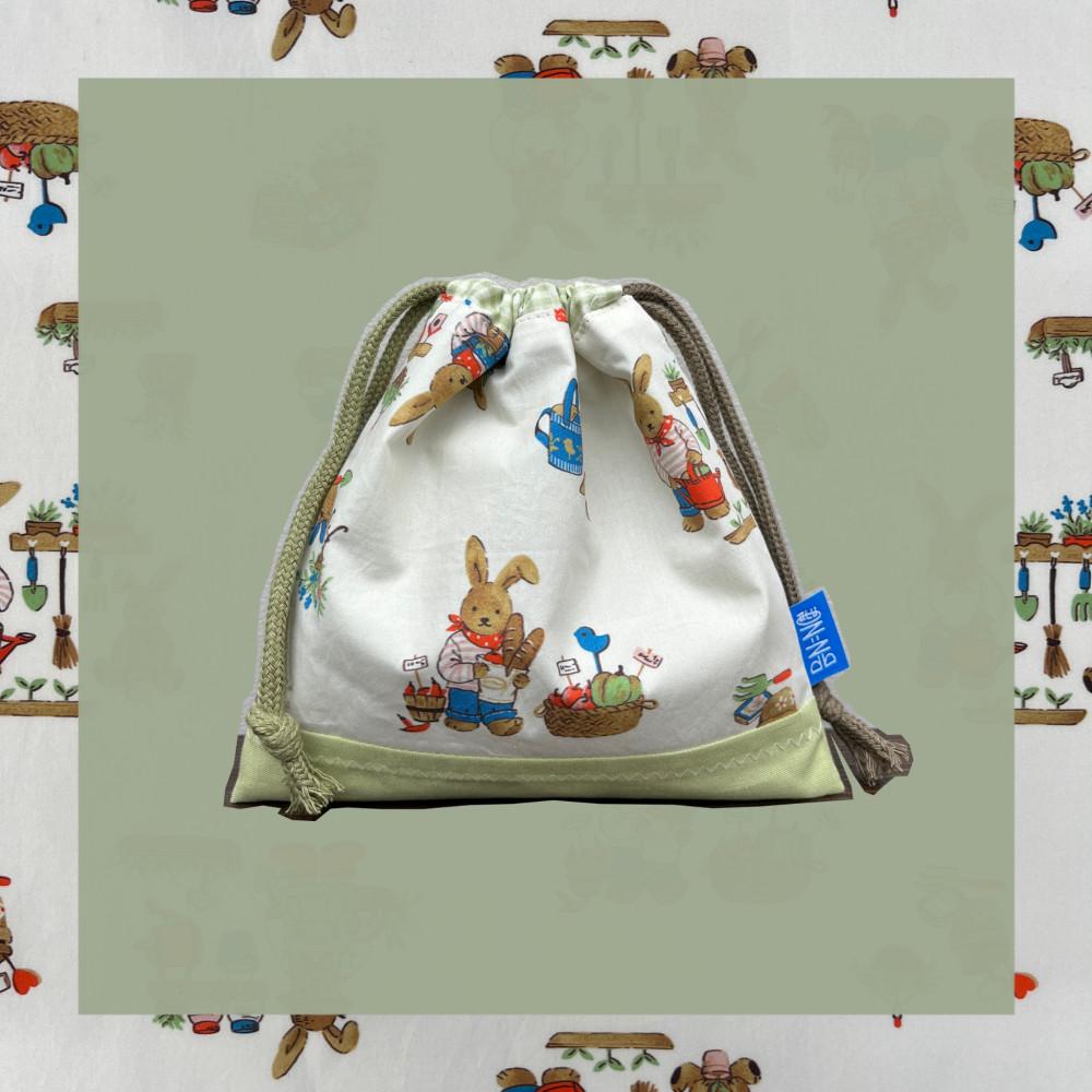 조임주머니(중) - 토끼 일상