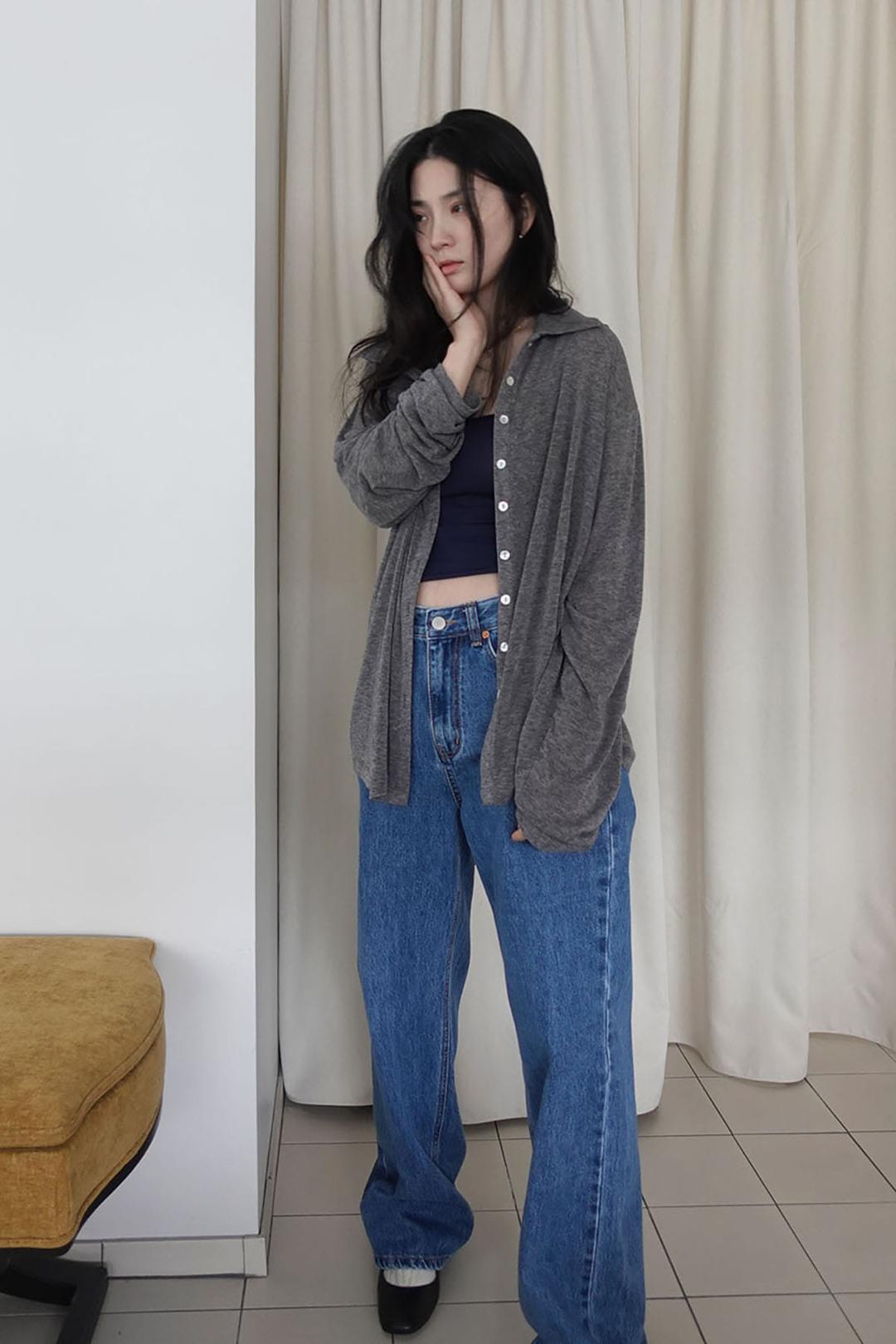 River 2way cardigan -2C