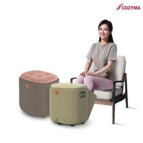 [롯데홈쇼핑 1위 마사지기]스툴형 발/종아리 마사지기 코지스툴(로즈브라운 CMF-105/샌드베이지 CMF-115)