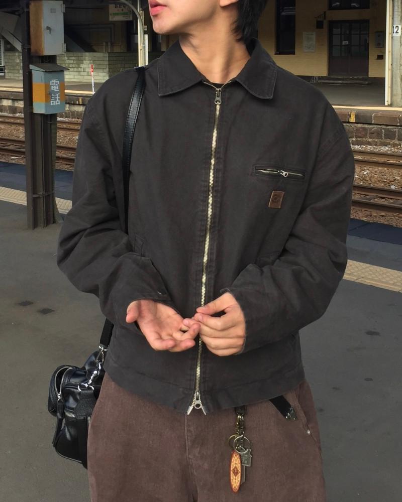 엔데버 패치 워크 카라 자켓 3C