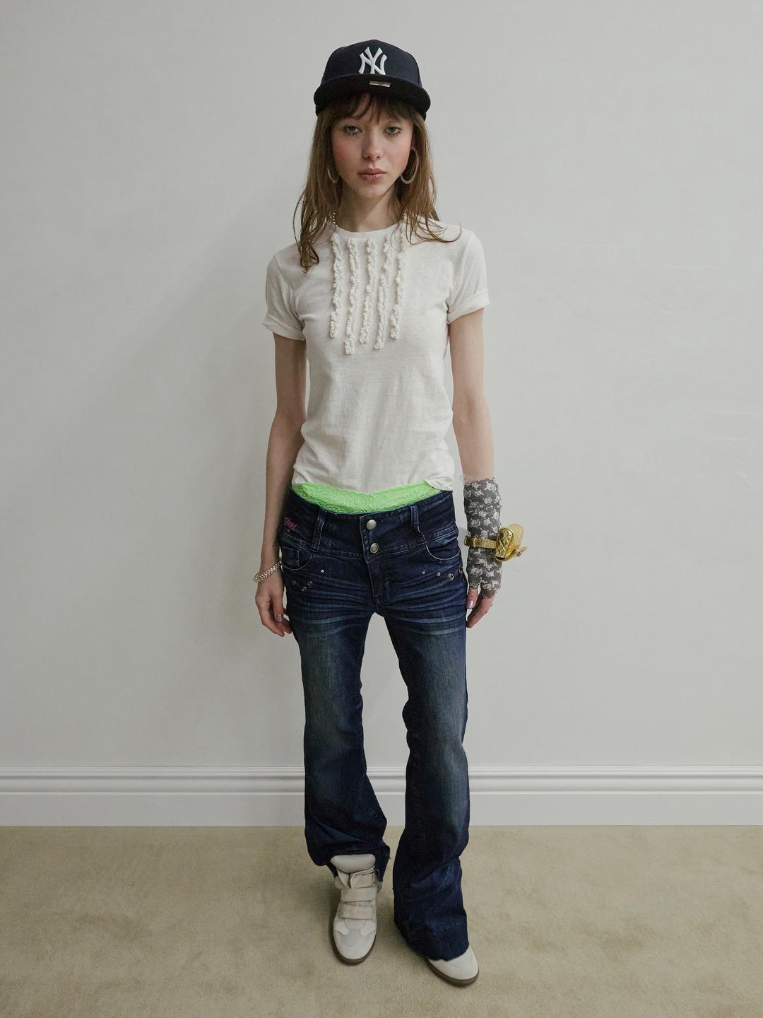 DIY Bootcut Denim Indigo