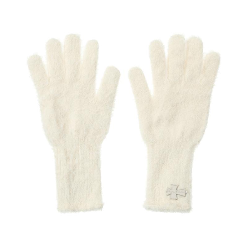 ANGEL WING GLOVES (IVORY)