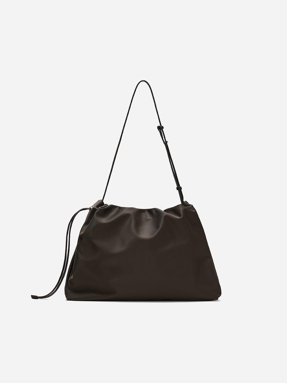 Pillow Shoulder Nylon Dark Brown