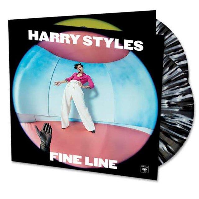 harry styles 해리 스타일스 lp - fine line (black & white limited vinyl)