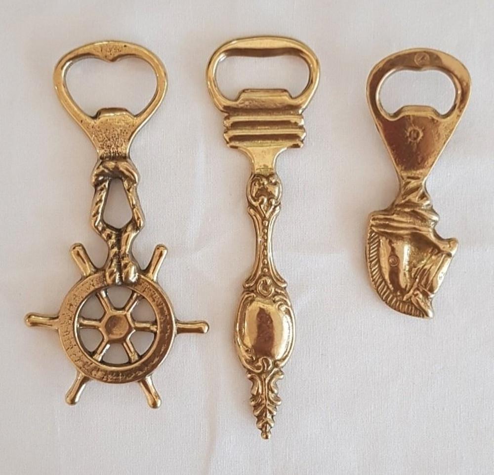 이태리 골드 브라스 엔틱 오프너 병따개 황동 브론즈 빈티지 수입소품 유럽 영국 프랑스 : 제우스 갤러리