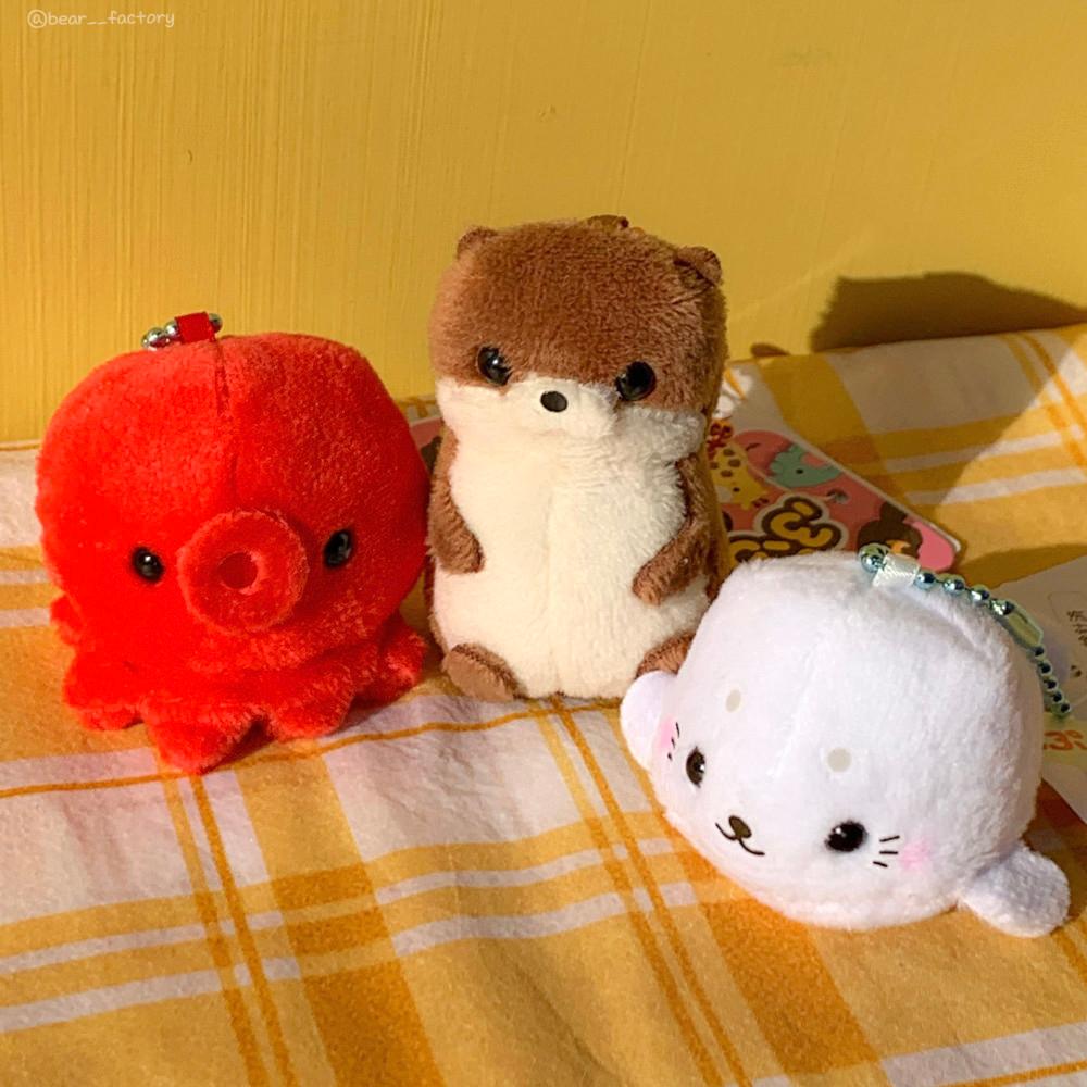 어뮤즈 콩키링 수달 문어 하프물범 키링 에어팟 키체인