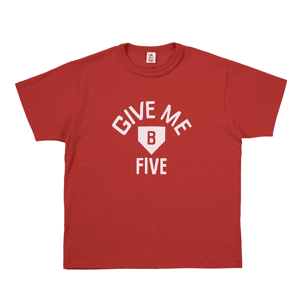 CP x BDNS GIVE ME FIVE T-SHIRTS (RED)