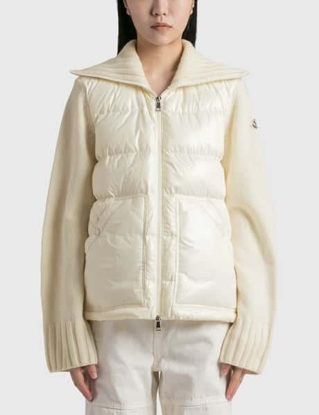 Padded Wool Cardigan