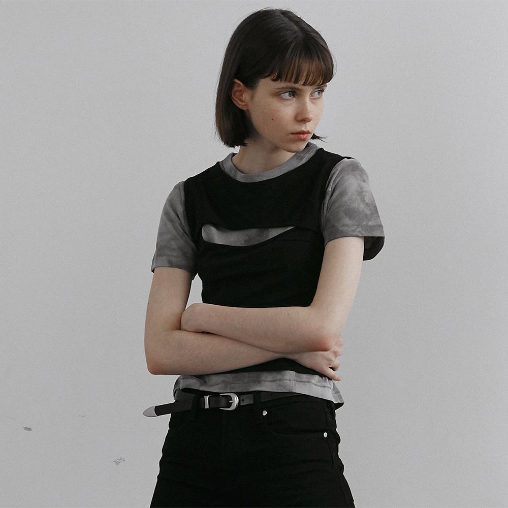 Two hole top(Balck)
