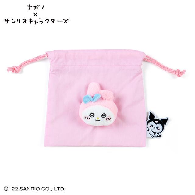 나가노 농담곰 산리오 콜라보 파우치 주머니 마이멜로디
