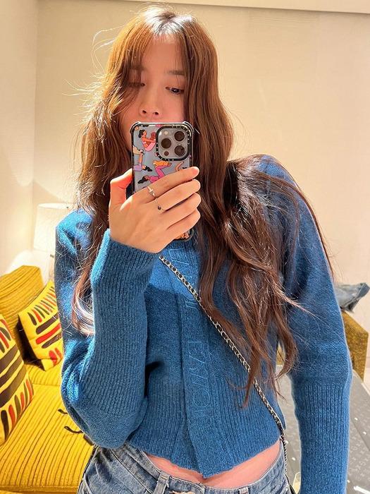 ALPACA SLIM SIGNATURE CARDIGAN (7COLOR)