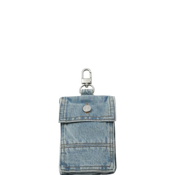 [20% OFF] WASHING DENIM POCKET KEYRING