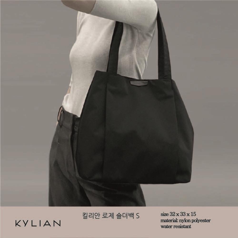 킬리안 로제 로드 나일론 숄더백 쇼퍼백 토트백 운동 가벼운 데일리 보부상 아이패드 노트북 직장인 대학생 휘뚜루마뚜루 프라다원단