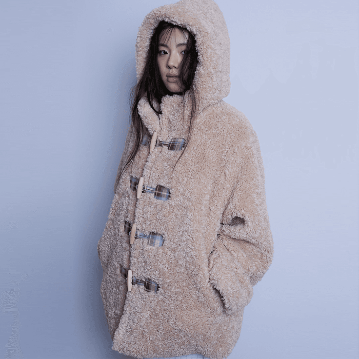 FUR JACKET (BEIGE)