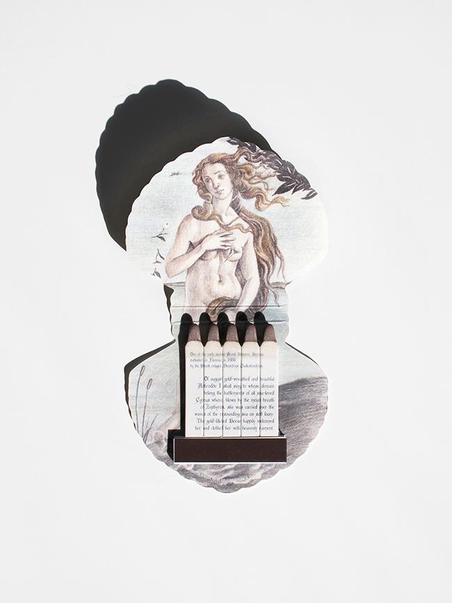 the birth of venus shell art matches