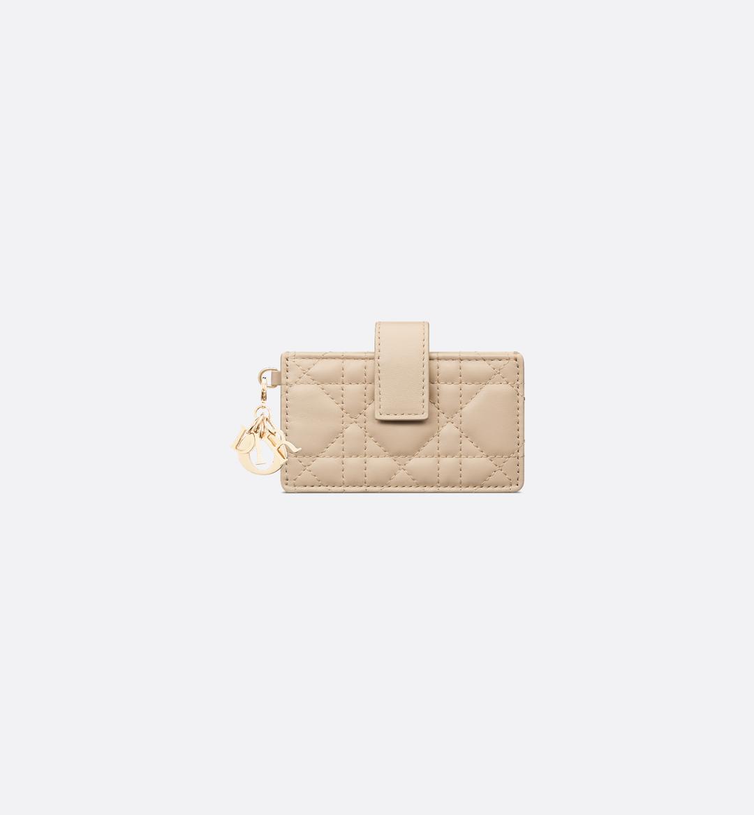 Lady Dior Jasmine 카드 지갑