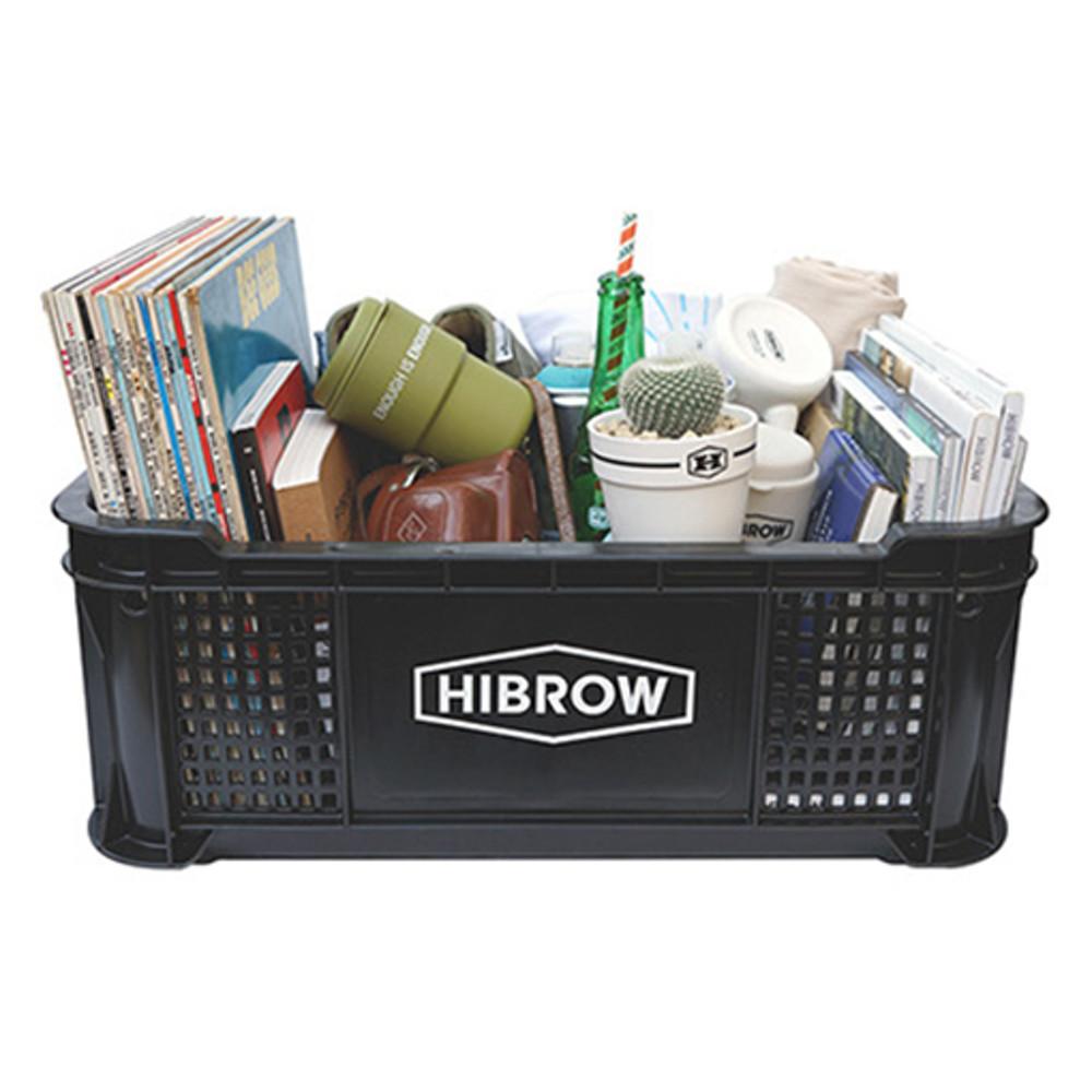 하이브로우 캐리어 박스 v2 캠핑 밀크박스 플라스틱 운반상자6호 테이블 차박 수납
