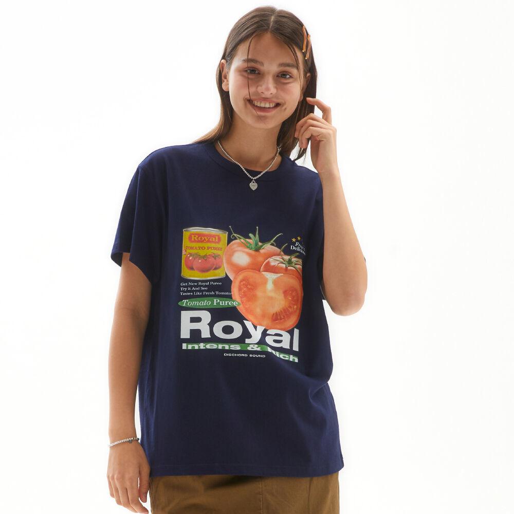 TOMATO PUREE TEE [NAVY]