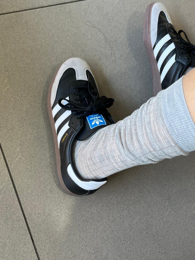 [가넷] 소프트 롱 골지 양말 (5color)