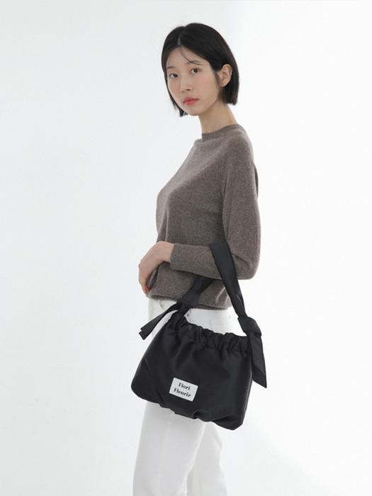 Lottie tote shoulder bag _Black