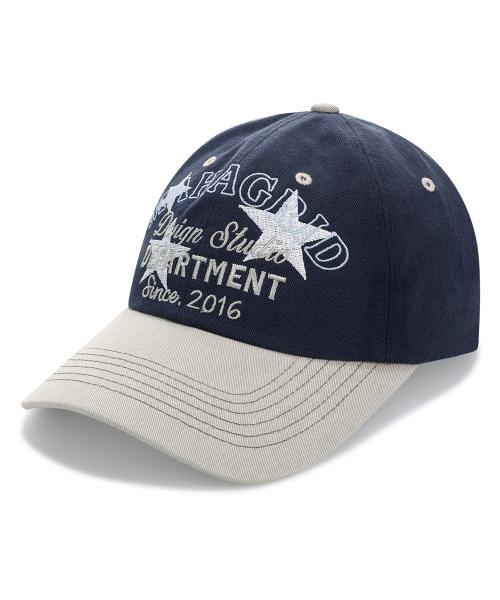 마하그리드(MAHAGRID)  DEPARTMENT STAR TWO-TONE CAP NAVY(MG2FSMAB28A) - 사이즈 & 후기 | 무신사