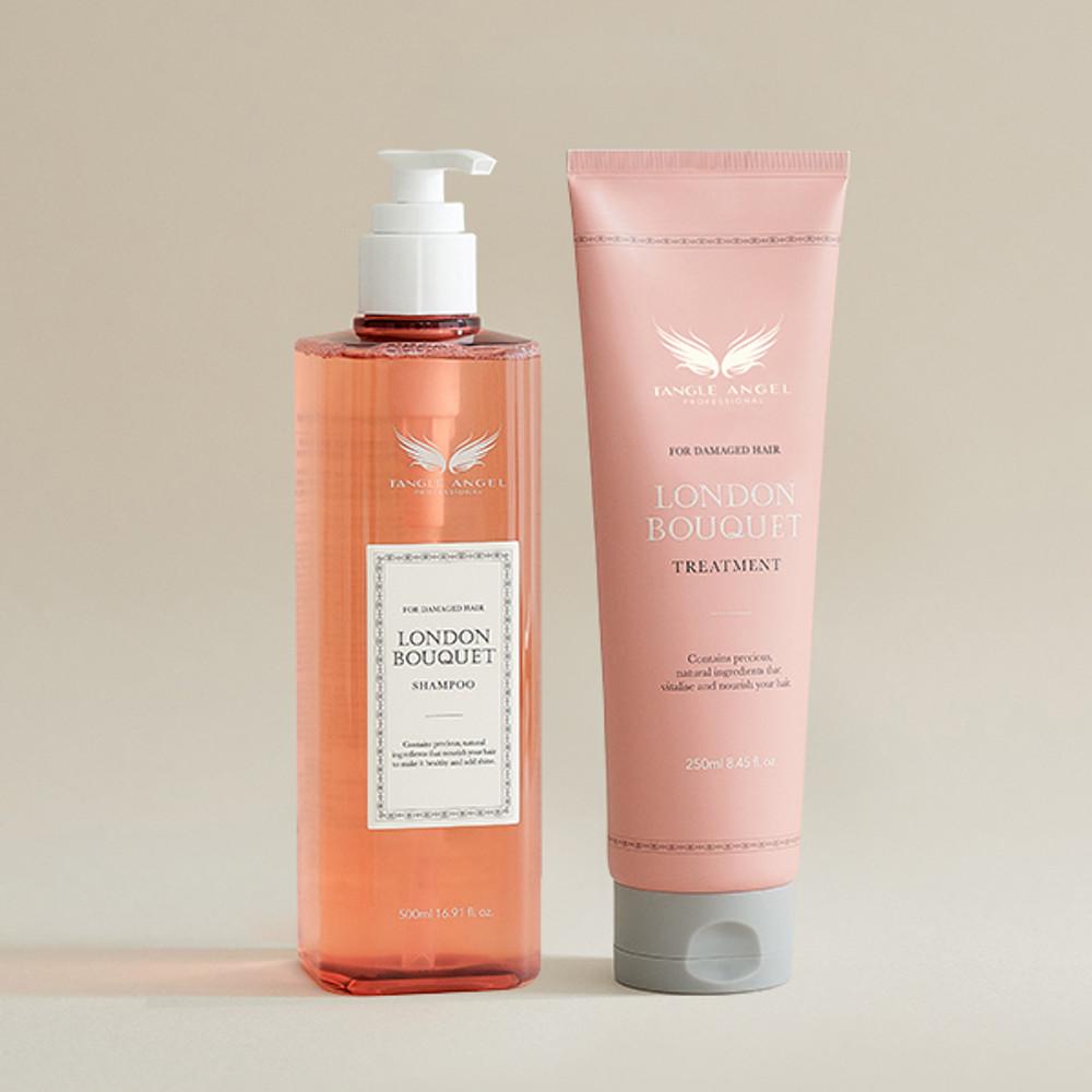 [탱글엔젤] 런던부케 2종 (샴푸 500ml+트리트먼트 250ml)