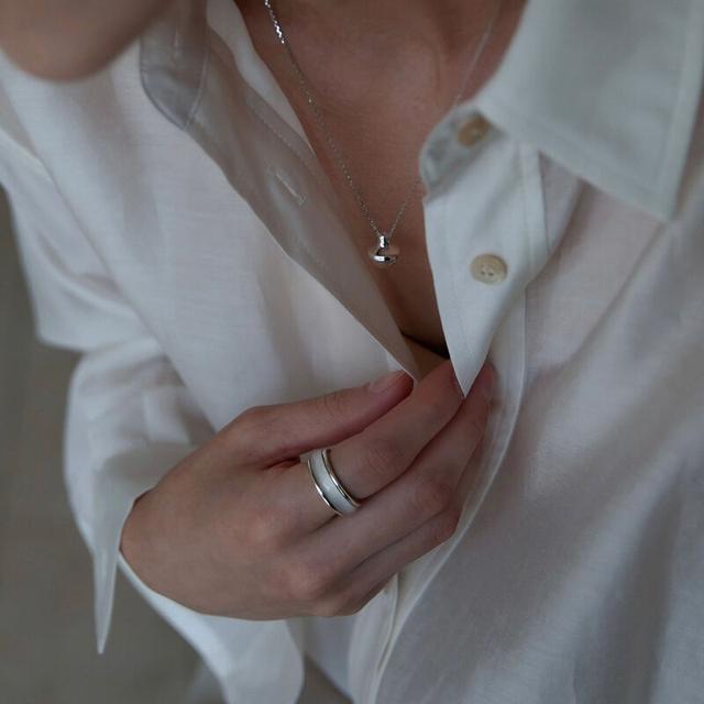 vintage white quartz ring