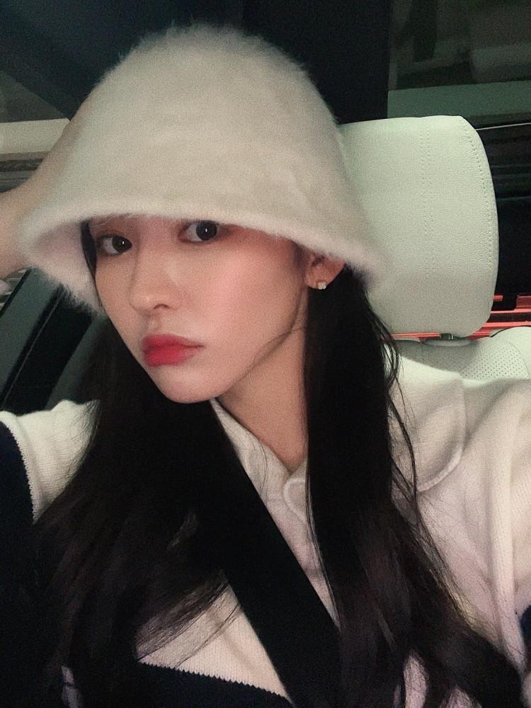 앙고라 버킷햇 벙거지 모자 (2color)