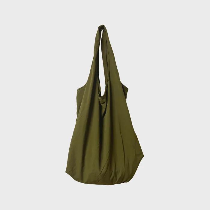[파우치 증정] recycle market bag / Khaki brown