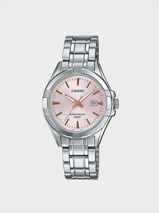 CASIO 카시오 LTP-1308D-4A 여성 메탈밴드 손목시계